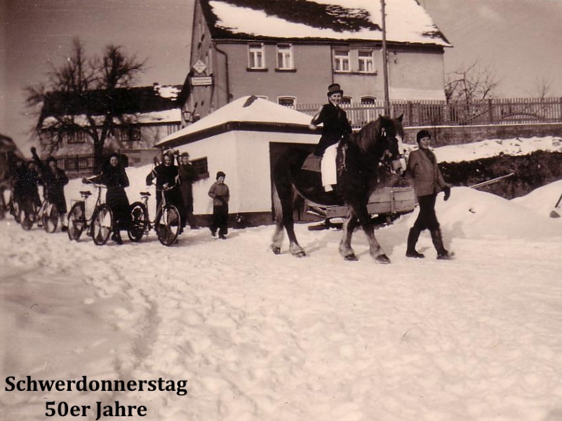 Schwerdonnerstag 50 er Jahre