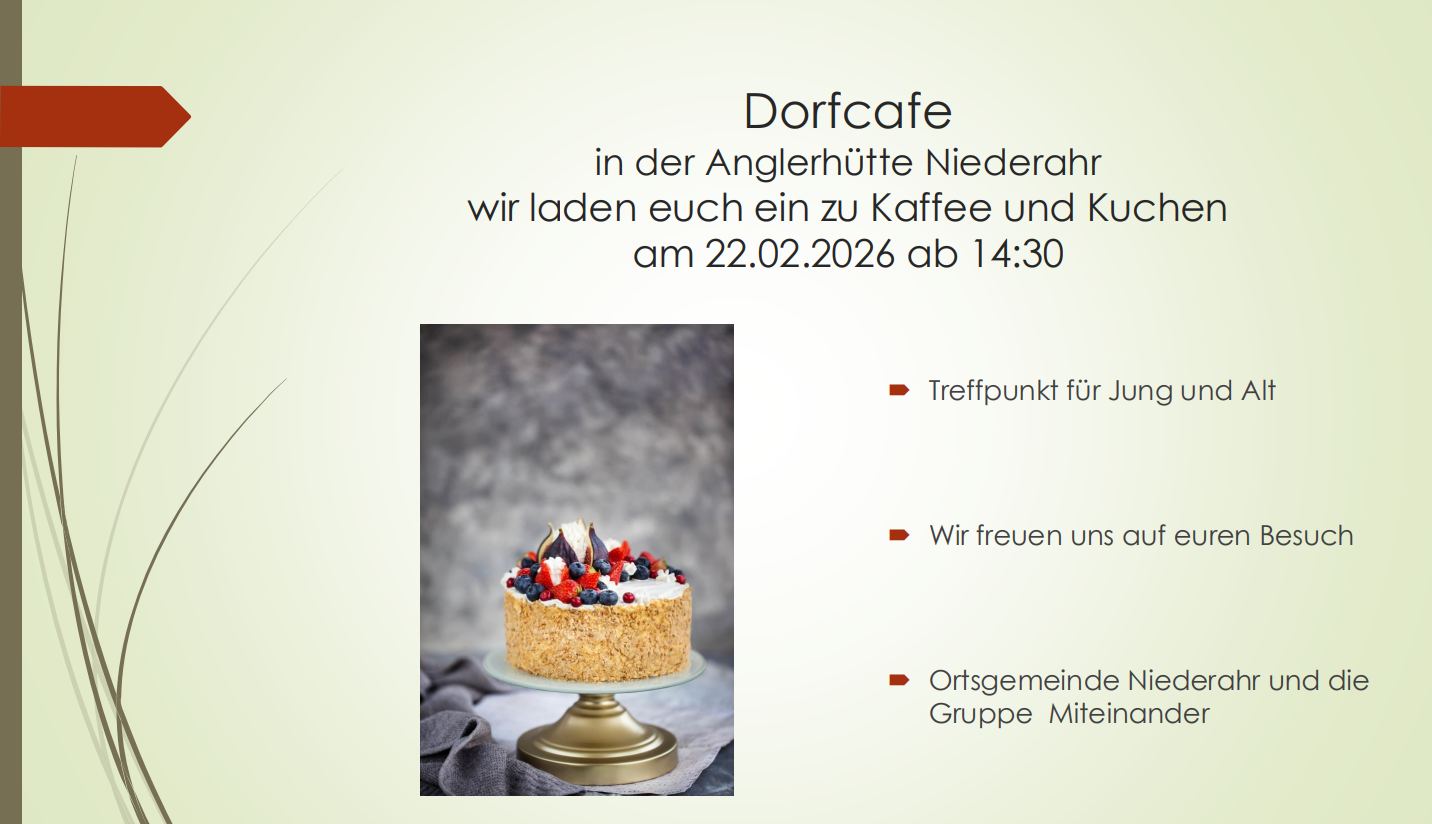 Dorfcafe 22.02.2026